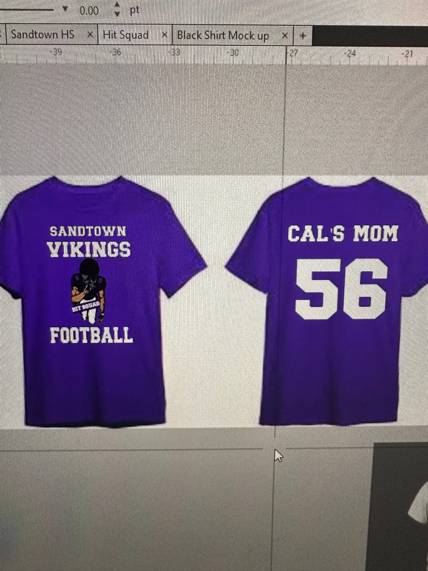 Custom Two Sided T-shirt