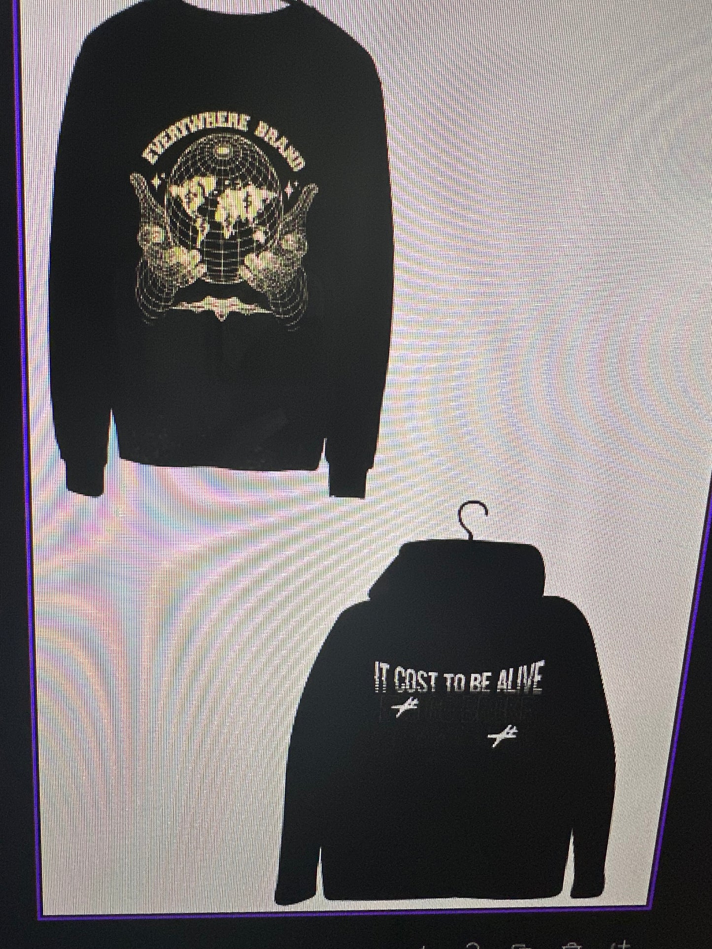 Custom Two Sided Sweatshirt