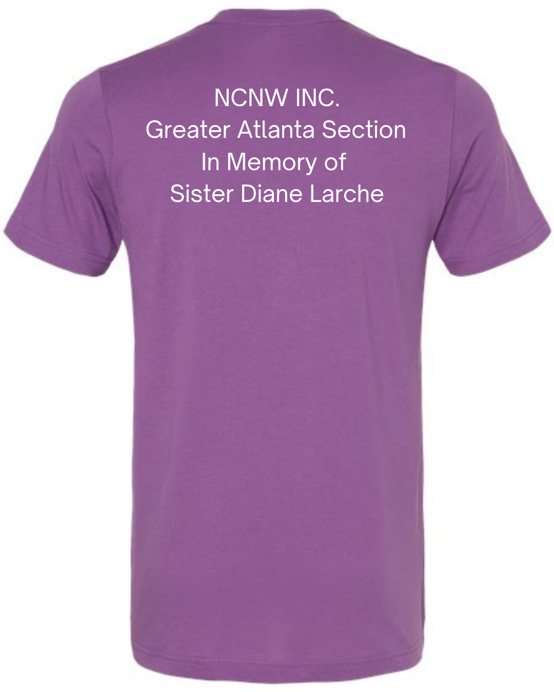 NCNW INC Memorial Shirt