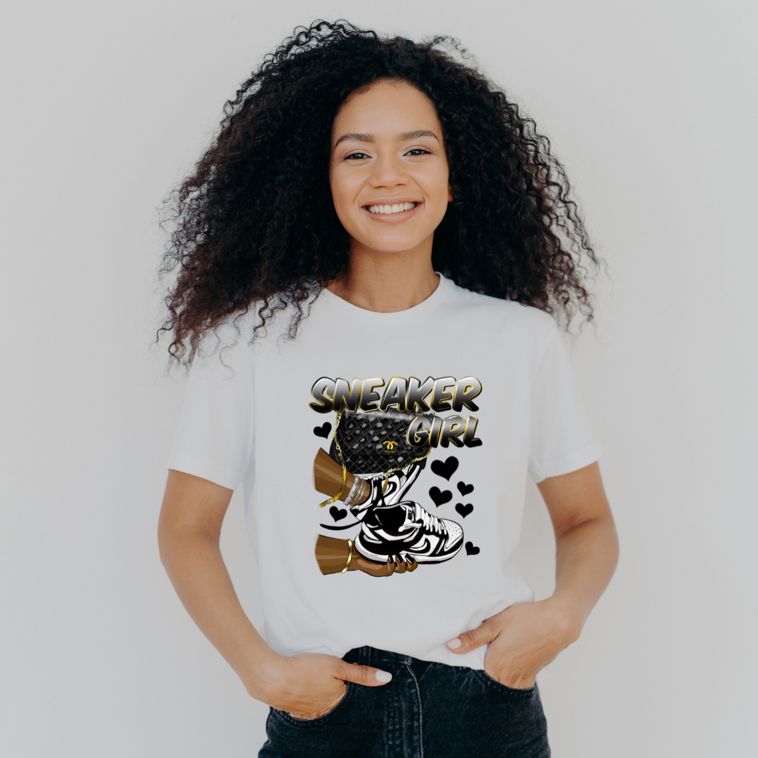 Sneaker Girl T- Shirt