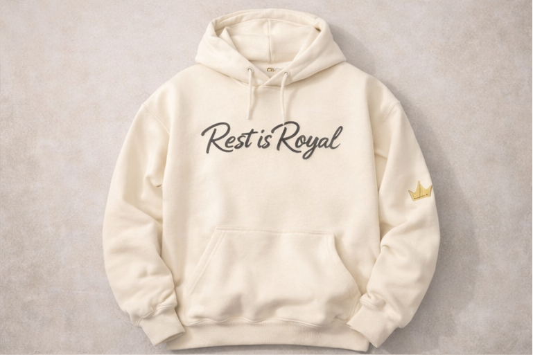 Rest Is Royal Puff Hoodie