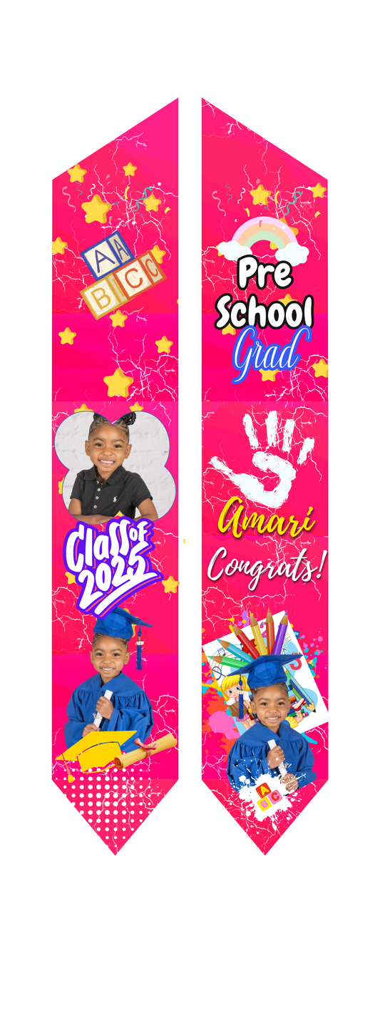 Custom Graduation Stole